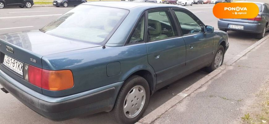 Audi 100, 1992, Бензин, 2.8 л., 195 тис. км, Седан, Зелений, Київ Cars-Pr-65685 фото