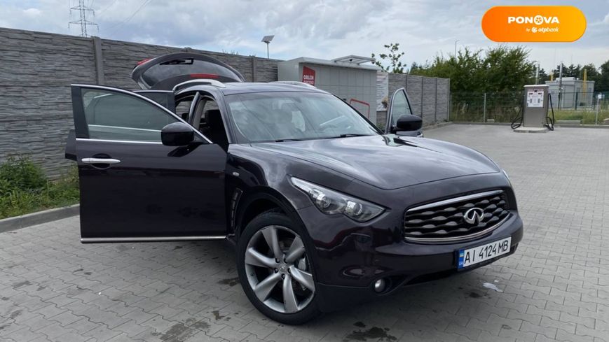 Infiniti FX 37, 2011, Бензин, 3.7 л., 180 тыс. км, Внедорожник / Кроссовер, Коричневый, Киев Cars-Pr-61867 фото