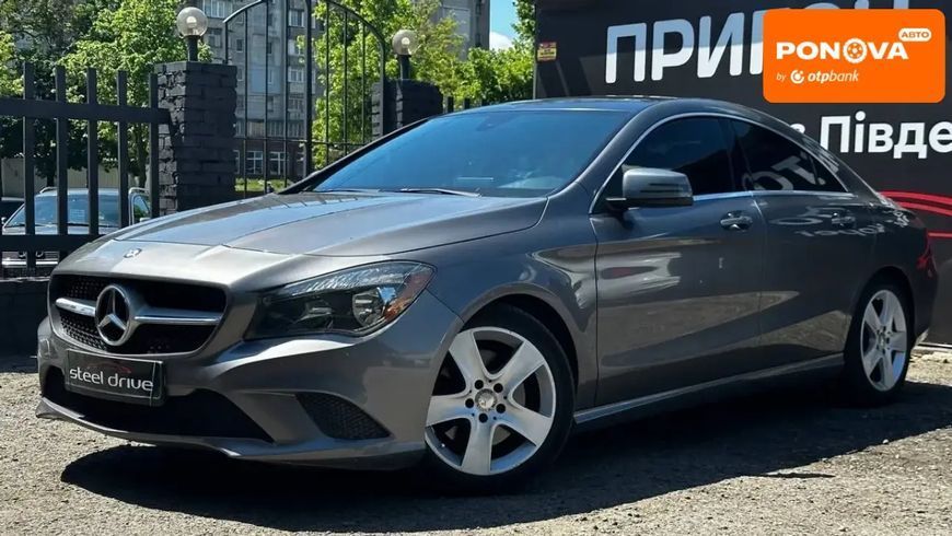 Mercedes-Benz CLA-Class, 2016 р., Бензин, 233 тис. км, Седан, Сірий, Миколаїв AT-10417529 фото