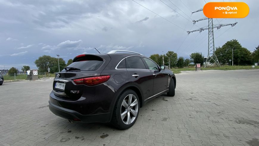 Infiniti FX 37, 2011, Бензин, 3.7 л., 180 тис. км, Позашляховик / Кросовер, Коричневий, Київ Cars-Pr-61867 фото