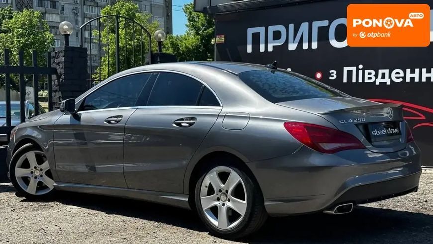 Mercedes-Benz CLA-Class, 2016 р., Бензин, 233 тис. км, Седан, Сірий, Миколаїв AT-10417529 фото
