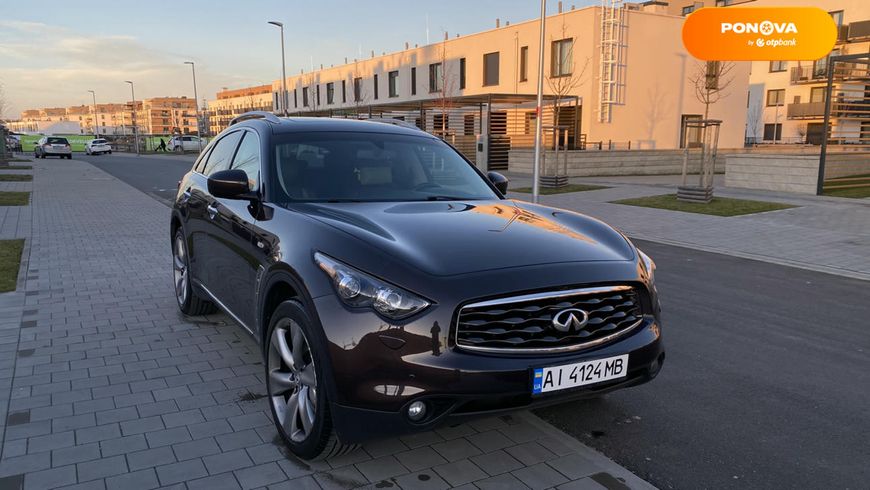 Infiniti FX 37, 2011, Бензин, 3.7 л., 180 тис. км, Позашляховик / Кросовер, Коричневий, Київ Cars-Pr-61867 фото