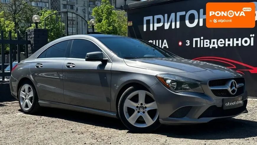 Mercedes-Benz CLA-Class, 2016 р., Бензин, 233 тис. км, Седан, Сірий, Миколаїв AT-10417529 фото