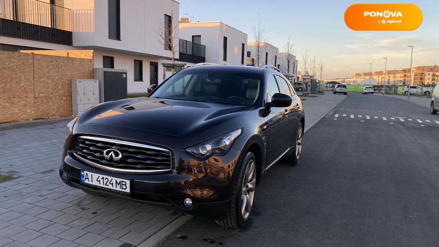 Infiniti FX 37, 2011, Бензин, 3.7 л., 180 тис. км, Позашляховик / Кросовер, Коричневий, Київ Cars-Pr-61867 фото