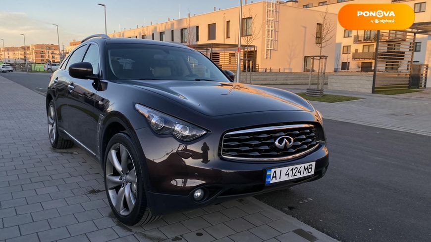 Infiniti FX 37, 2011, Бензин, 3.7 л., 180 тис. км, Позашляховик / Кросовер, Коричневий, Київ Cars-Pr-61867 фото