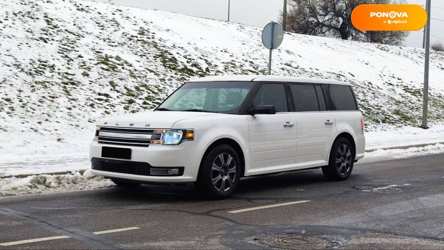 Ford Flex, 2017, Бензин, 3.5 л., 150 тыс. км, Внедорожник / Кроссовер, Белый, Киев 10181 фото