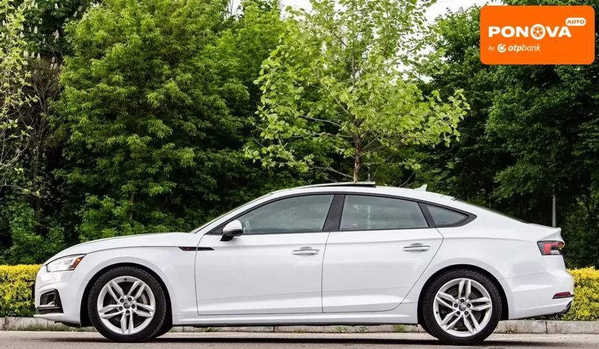 Audi A5, 2017 р., Бензин, 108 тис. км, Седан, Білий, Львів AT-10418201 фото