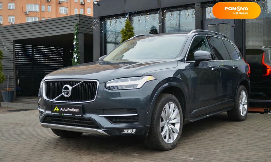 Volvo XC90, 2017, Бензин, 1.97 л., 152 тыс. км, Внедорожник / Кроссовер, Серый, Киев 107362 фото