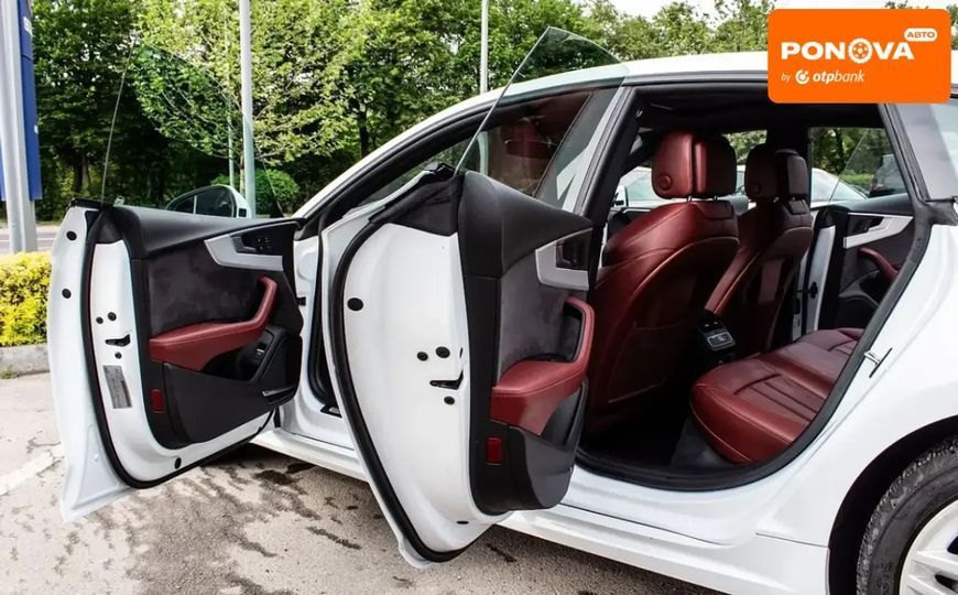 Audi A5, 2017 р., Бензин, 108 тис. км, Седан, Білий, Львів AT-10418201 фото