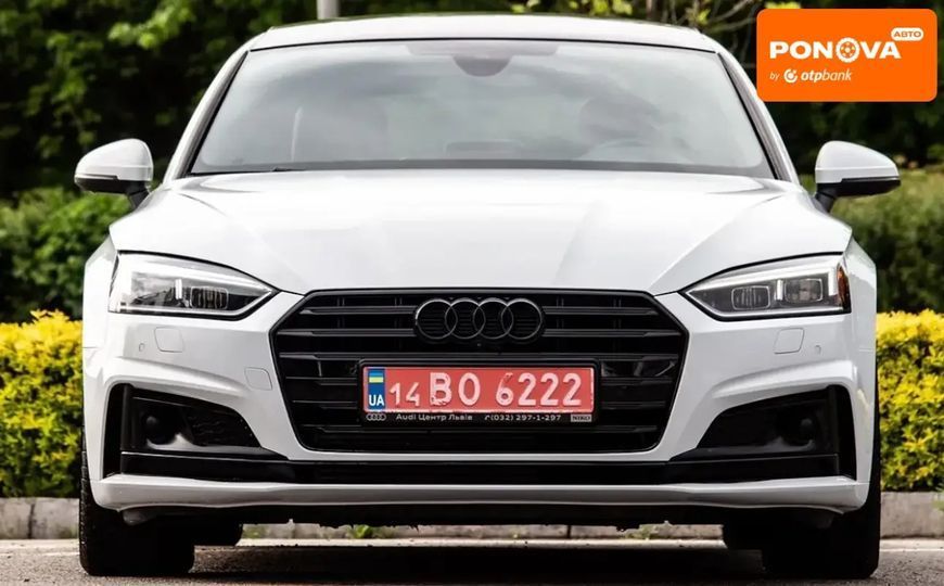 Audi A5, 2017 р., Бензин, 108 тис. км, Седан, Білий, Львів AT-10418201 фото