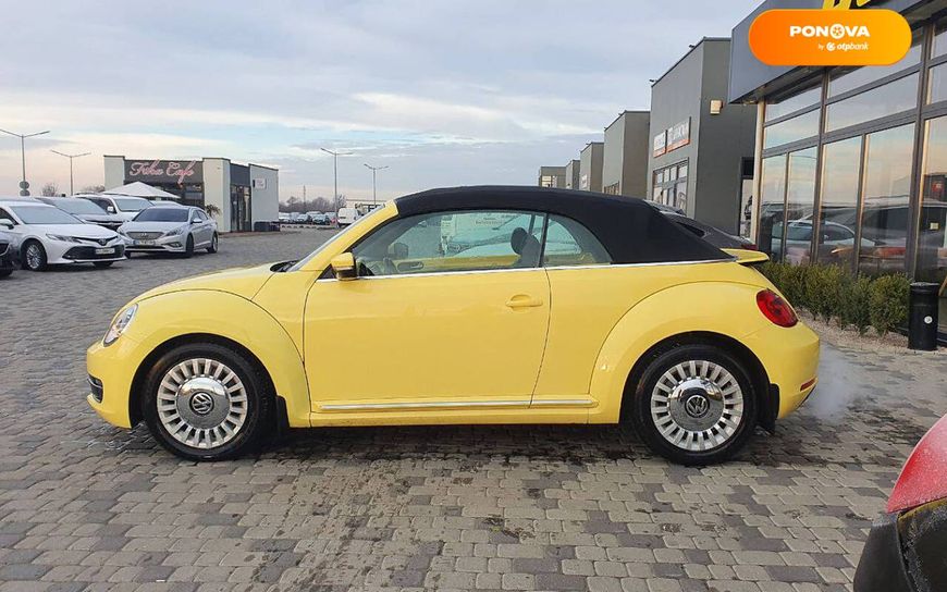 Volkswagen Beetle, 2013, Бензин, 2.45 л., 45 тыс. км, Кабриолет, Желтый, Мукачево 10124 фото