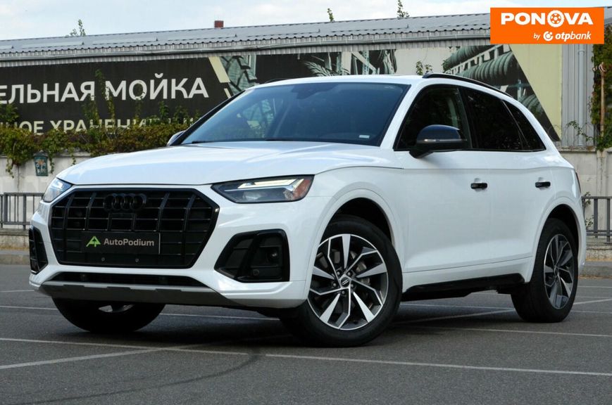 Audi Q5, 2021, Бензин, 2 л., 91 тис. км, Внедорожник / Кроссовер, Белый, Киев 256341 фото