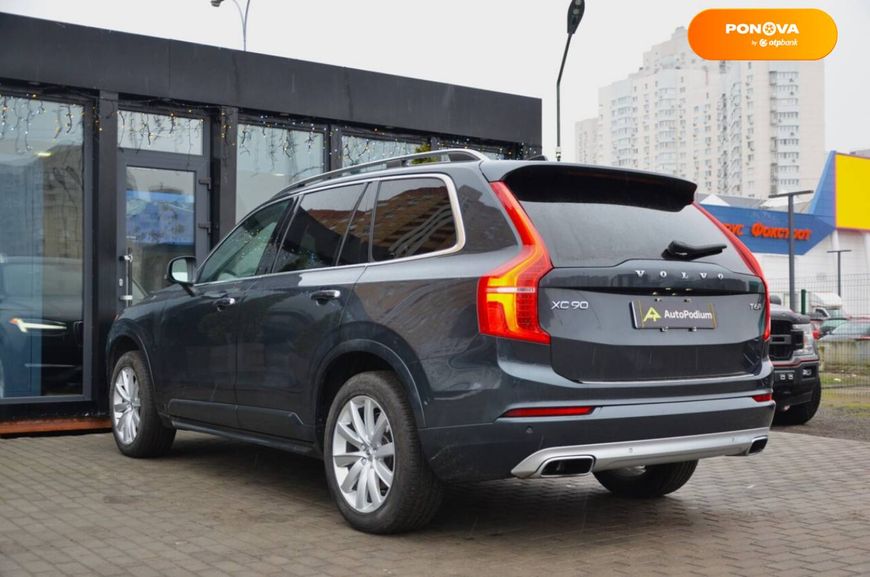 Volvo XC90, 2017, Бензин, 1.97 л., 152 тис. км, Позашляховик / Кросовер, Сірий, Київ 107362 фото