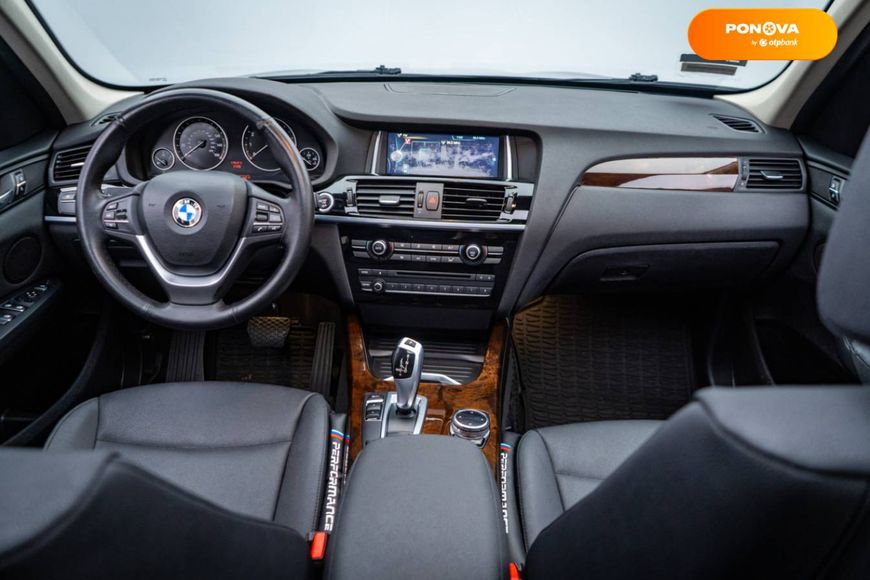 BMW X3, 2014, Бензин, 2 л., 156 тис. км, Позашляховик / Кросовер, Сірий, Київ 35436 фото