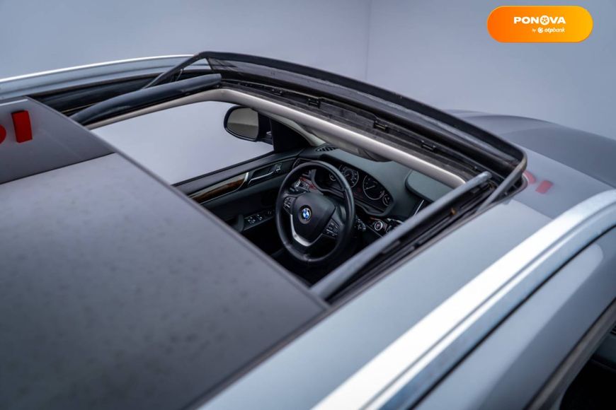 BMW X3, 2014, Бензин, 2 л., 156 тис. км, Позашляховик / Кросовер, Сірий, Київ 35436 фото