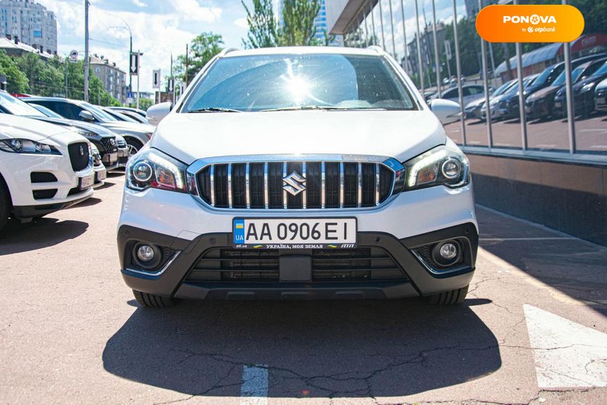 Suzuki SX4, 2017, Бензин, 1.37 л., 81 тис. км, Позашляховик / Кросовер, Білий, Київ 102804 фото