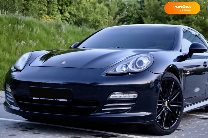 Porsche Panamera, 2010, Бензин, 4.8 л., 138 тыс. км, Фастбек, Чорный, Тернополь Cars-Pr-66728 фото