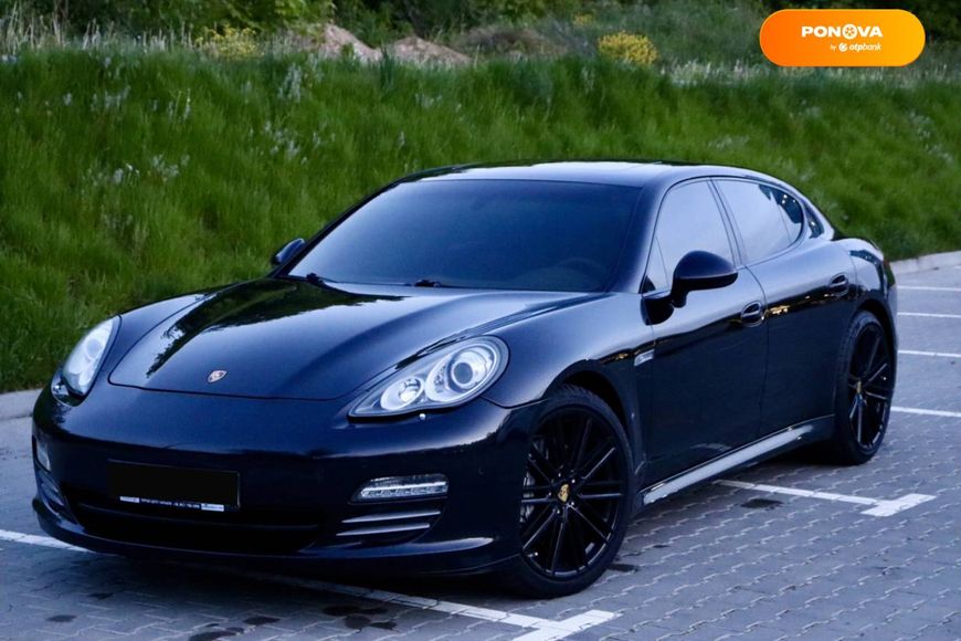 Porsche Panamera, 2010, Бензин, 4.8 л., 138 тыс. км, Фастбек, Чорный, Тернополь Cars-Pr-66728 фото