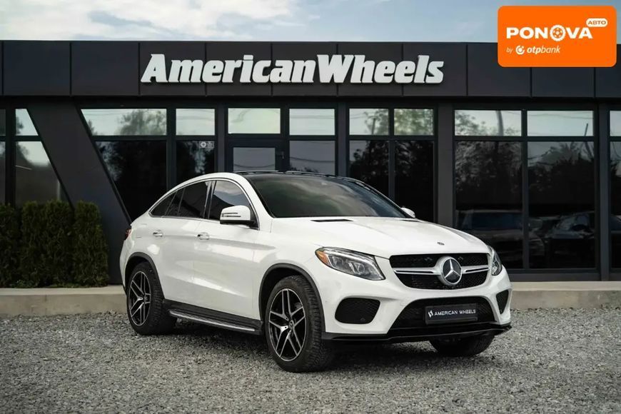 Mercedes-Benz GLE-Class Coupe, 2017 р., Дизель, 184 тис. км, Позашляховик / Кросовер, Білий, Чернівці AT-10417440 фото