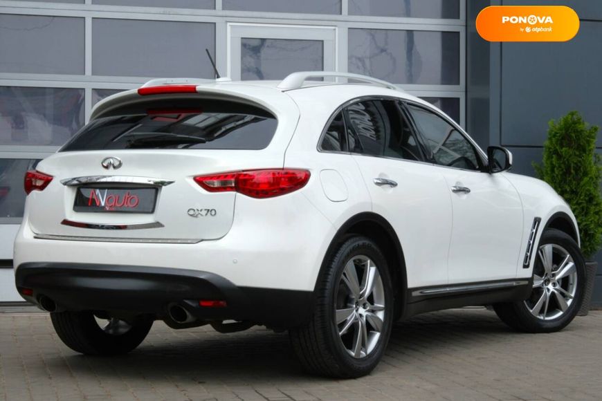 Infiniti QX70, 2015, Бензин, 3.7 л., 49 тис. км, Позашляховик / Кросовер, Білий, Одеса 39144 фото