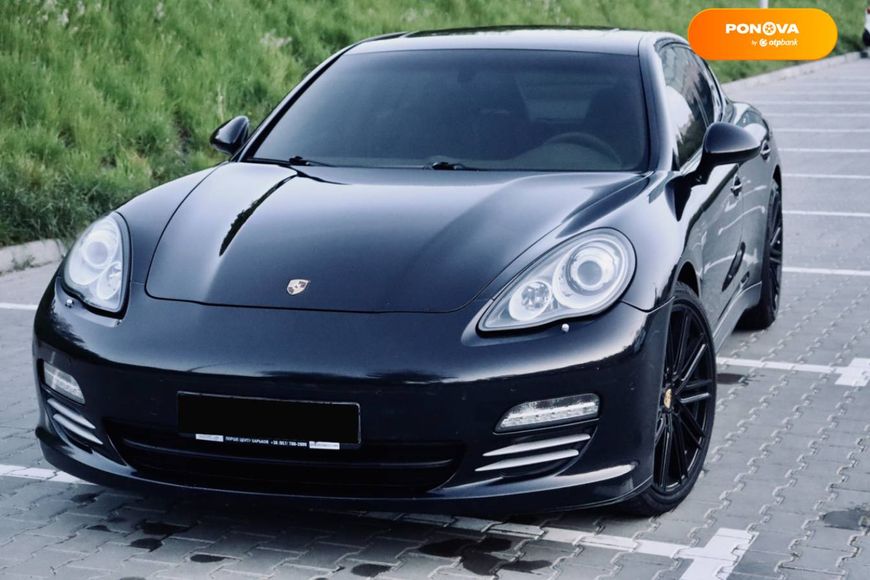 Porsche Panamera, 2010, Бензин, 4.8 л., 138 тыс. км, Фастбек, Чорный, Тернополь Cars-Pr-66728 фото