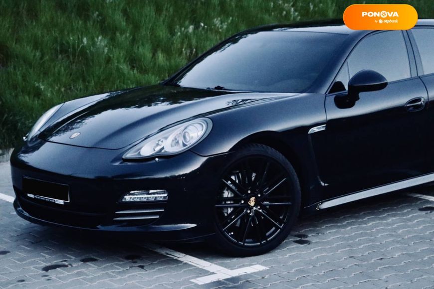 Porsche Panamera, 2010, Бензин, 4.8 л., 138 тыс. км, Фастбек, Чорный, Тернополь Cars-Pr-66728 фото