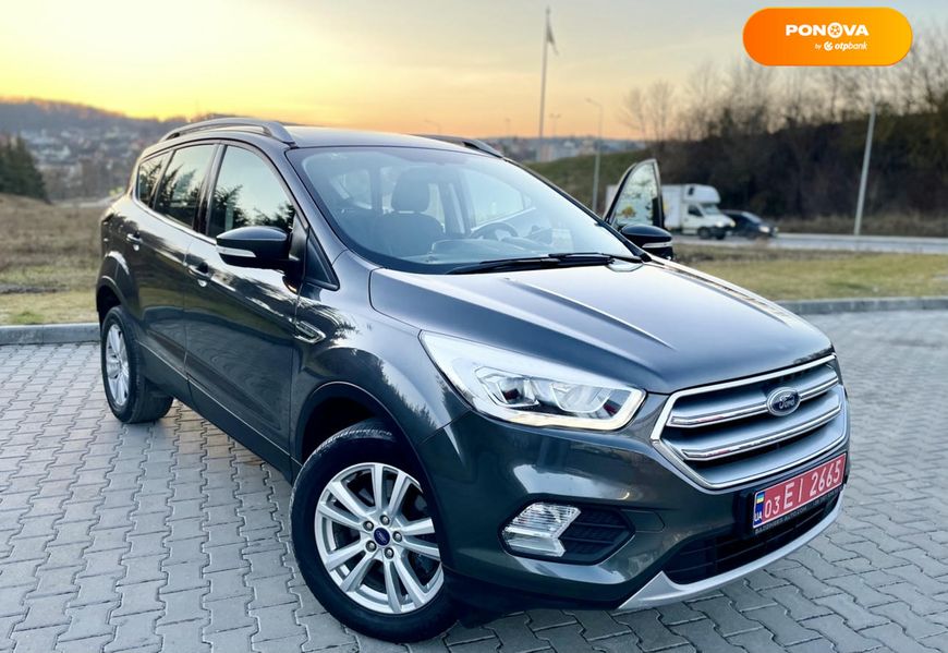 Ford Kuga, 2018, Дизель, 2 л., 167 тыс. км, Внедорожник / Кроссовер, Серый, Тернополь Cars-Pr-68361 фото