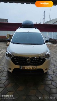 Renault Dokker, 2020, Дизель, 1.5 л., 15 тис. км, Мінівен, Білий, Полтава Cars-Pr-175527 фото