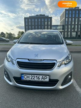 Peugeot 108, 2018, Бензин, 1 л., 40 тис. км, Хетчбек, Сірий, Київ Cars-Pr-126827 фото