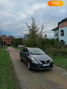 Nissan Versa, 2018, Газ пропан-бутан / Бензин, 1.6 л., 115 тис. км, Седан, Сірий, Чернівці Cars-Pr-223816 фото