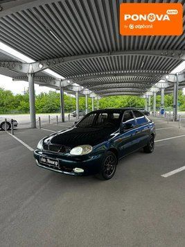 Daewoo Lanos, 2007 г., Газ пропан-бутан / Бензин, 194 тыс. км, Седан, Зеленый, Запорожье AT-10418827 фото
