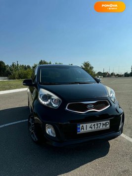 Kia Morning, 2011, Бензин, 1 л., 80 тис. км, Хетчбек, Чорний, Київ Cars-Pr-122855 фото