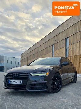 Audi A6, 2015 г., Бензин, 165 тыс. км, Седан, Чорный, Львов AT-10411728 фото