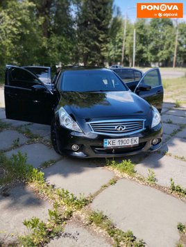 Infiniti G37, 2010, Не вказано, 186 тис. км, Седан, Чорний, Дніпро (Дніпропетровськ) Cars-Pr-270474 фото