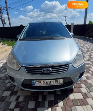 Ford Focus C-Max, 2006, Газ пропан-бутан / Бензин, 1.8 л., 230 тис. км, Мікровен, Сірий, Київ Cars-Pr-59775 фото