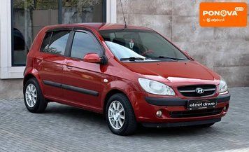 Hyundai Getz, 2006 р., Газ пропан-бутан / Бензин, 181 тис. км, Хетчбек, Червоний, Миколаїв AT-10415729 фото