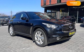 Infiniti FX 30, 2012, Дизель, 2.99 л., 186 тис. км, Позашляховик / Кросовер, Чорний, Чернівці 27832 фото