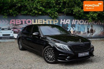 Mercedes-Benz S-Class, 2014 р., Бензин, 134 тис. км, Седан, Чорний, Київ AT-10421267 фото