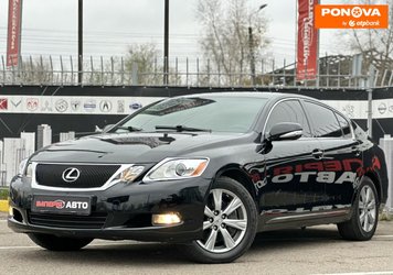 Lexus GS, 2011, Бензин, 3.46 л., 187 тис. км, Седан, Чорний, Київ 280305 фото