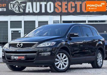 Mazda CX-9, 2008 р., Бензин, 214 тис. км, Позашляховик / Кросовер, Чорний, Харків AT-10426025 фото