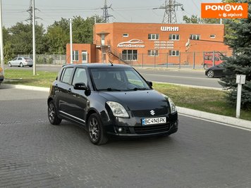 Suzuki Swift, 2008, Газ пропан-бутан / Бензин, 1.33 л., 274 тис. км, Хетчбек, Чорний, Дніпро (Дніпропетровськ) 206830 фото