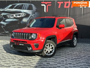 Jeep Renegade, 2019, Бензин, 2.4 л., 117 тис. км, Позашляховик / Кросовер, Червоний, Львів 281001 фото