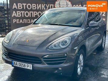 Porsche Cayenne, 2013 р., Дизель, 199 тис. км, Седан, Сірий, Вінниця AT-10412018 фото