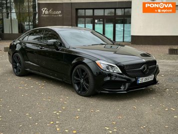 Mercedes-Benz CLS-Class, 2015, Бензин, 2.99 л., 129 тис. км, Седан, Чорний, Чернівці 256434 фото