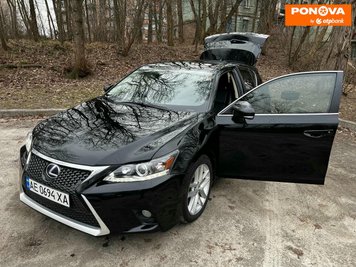 Lexus CT, 2015, Гібрид (HEV), 140 тис. км, Хетчбек, Чорний, Київ Cars-Pr-266678 фото