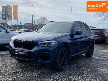 BMW X3, 2019 г., Бензин, 80 тыс. км, Внедорожник / Кроссовер, Синий, Львов AT-10411035 фото