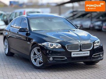 BMW 5 Series, 2014 р., Дизель, 198 тис. км, Седан, Чорний, Кривий Ріг AT-10426075 фото
