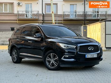 Infiniti QX60, 2016, Газ пропан-бутан / Бензин, 3.5 л., 200 тис. км, Позашляховик / Кросовер, Чорний, Ужгород Cars-Pr-268251 фото