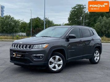 Jeep Compass, 2018 г., Газ метан / Бензин, 184 тыс. км, Внедорожник / Кроссовер, Серый, Львов AT-10422610 фото