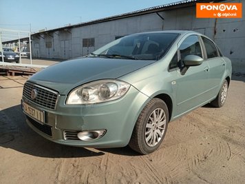 Fiat Linea, 2009, Газ пропан-бутан / Бензин, 1.4 л., 230 тис. км, Седан, Зелений, Київ Cars-Pr-271581 фото